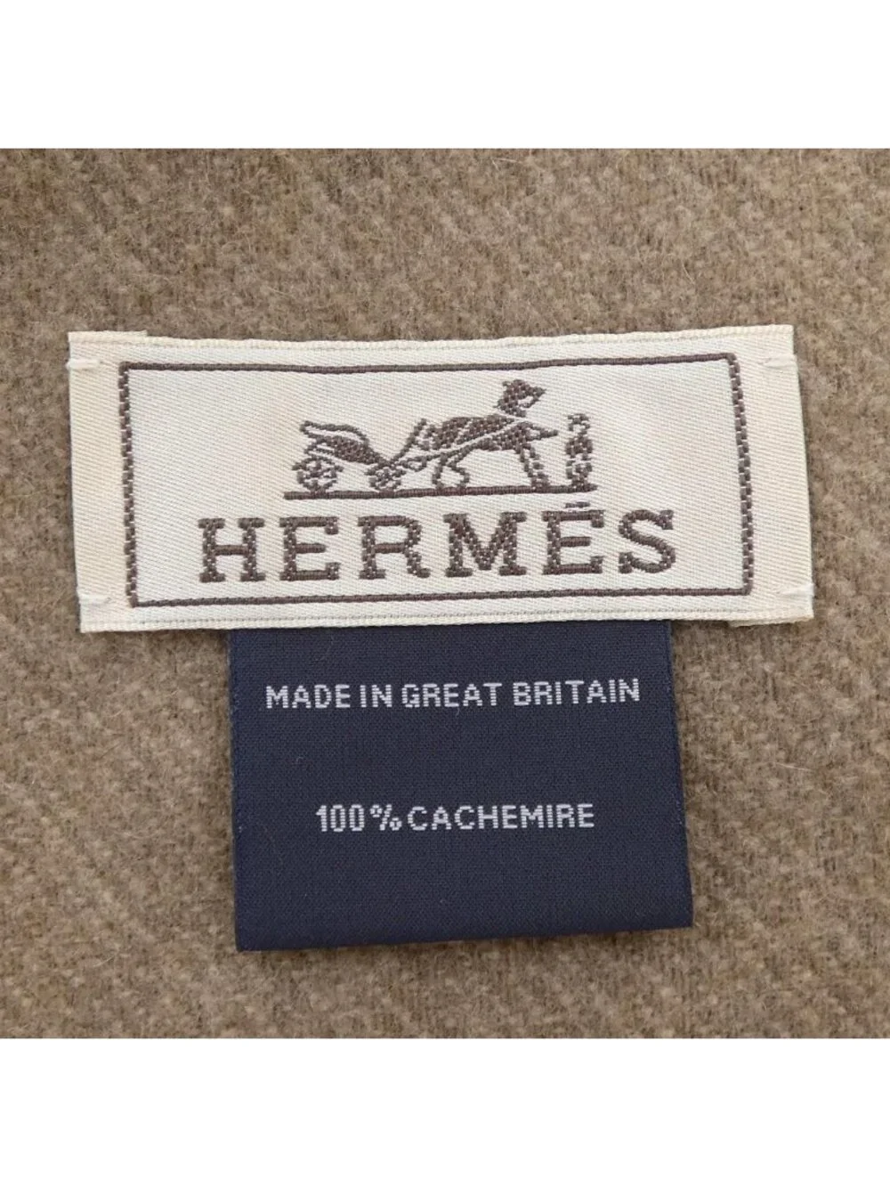 Hermes Scarf Brown